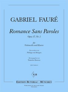 Romance Sans Paroles Op. 17/2 