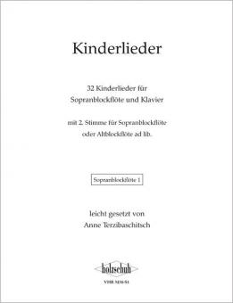 Kinderlieder für Sopranblockflöte und Klavier 