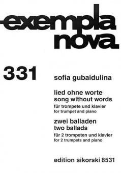 Lied ohne Worte / 2 Balladen 