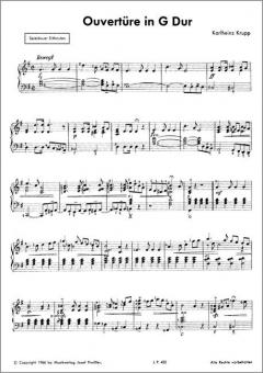 Ouvertüre in G-dur 