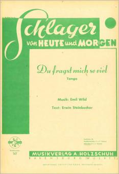 Du fragst mich so viel 