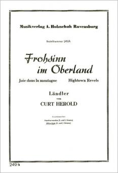 Frohsinn im Oberland 