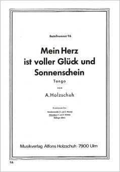 Mein Herz ist voller Glück und Sonnenschein 