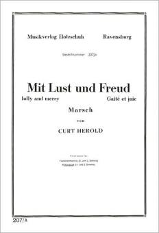 Mit Lust und Freud 