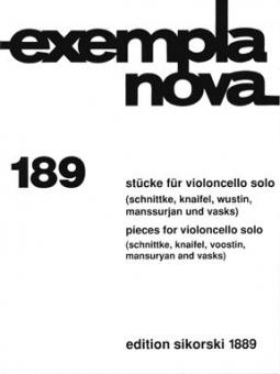Stücke für Violoncello solo 