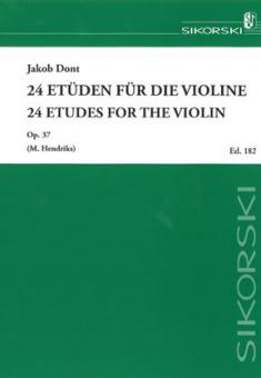24 Etüden op. 37 