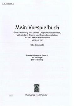 Mein Vorspielbuch 2 