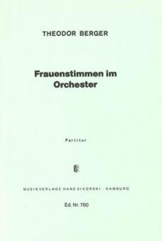 Frauenstimmen im Orchester 
