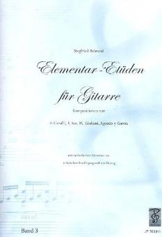 Elementar-Etüden für Gitarre 3 