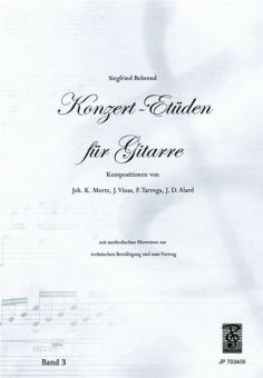 Konzert-Etüden für Gitarre 3 