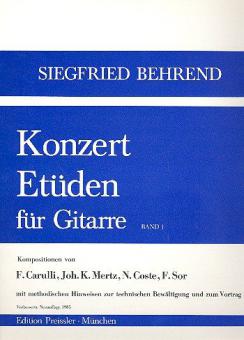 Konzert-Etüden für Gitarre 1 