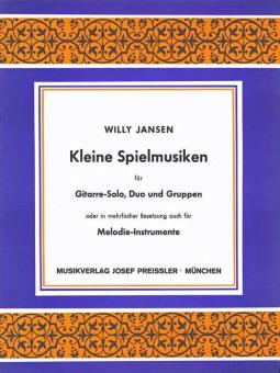 Kleine Spielmusiken 