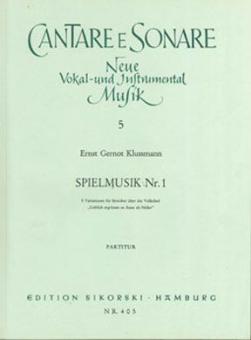 Spielmusik Nr. 1 op. 19 