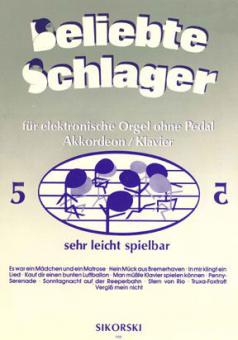 Beliebte Schlager Heft 5 