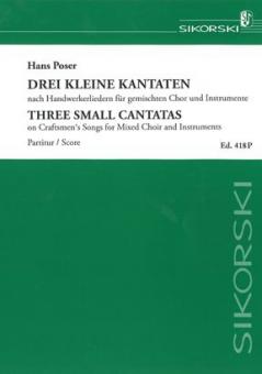 3 kleine Kantaten nach Handwerkerliedern 