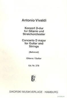 Konzert D-Dur RV 93, F XII Nr. 15 