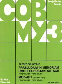 Präludium in memoriam Dmitri Schostakowitsch / Moz-Art 