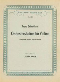 Orchesterstudien für Violine 1 