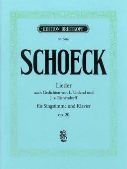 Lieder op. 20 
