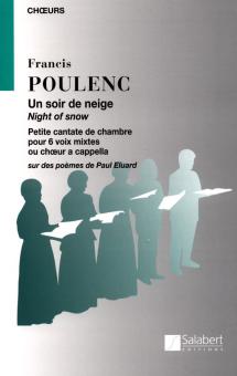 Un Soir De Neige. Petite Cantate De Chambre Pour 6 