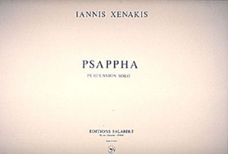 Psappha pour Percussion Solo 