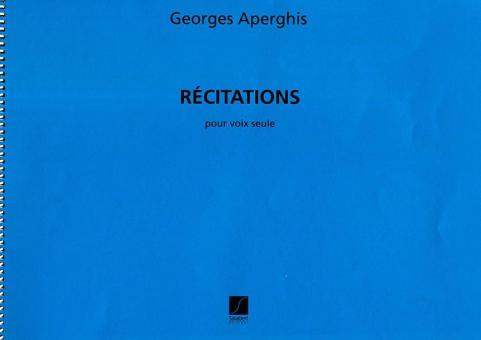 Recitations Voix Seule 