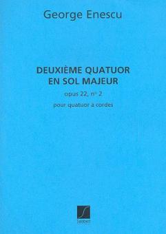 Deuxieme Quatuor En Sol Majeur Op. 22, Nr. 2 Pour 