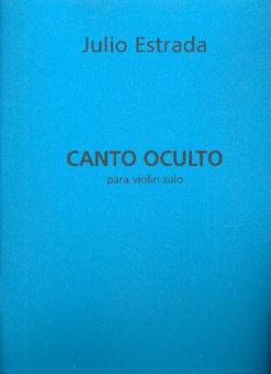 Canto Occulto Violon Seul 