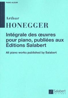 Integrale Des Oeuvres Piano Salabert Piano 