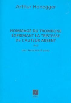 Hommage Du Trombone Pour Trombone et Piano 