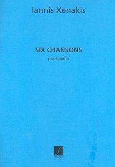 I. 6 Chansons Inedit De 1951 Piano 