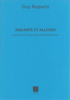 Andante et Allegro Pour Cornet a Pistons En Sib E 