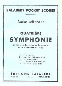 Symphonie Nr. 4 Poche 