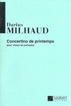 Concertino De Printemps Violon Poche 