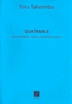 Quatrain II pour Clarinette, Violon, Violoncelle 