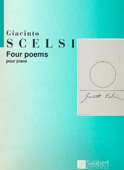 Four Poems Piano 
