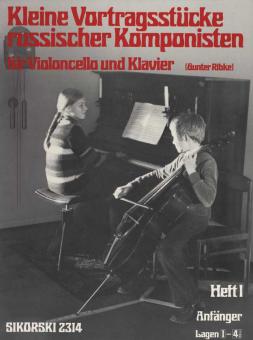 Kleine Vortragsstücke russischer Komponisten Heft 1 