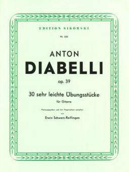 30 sehr leichte Übungsstücke op. 39 