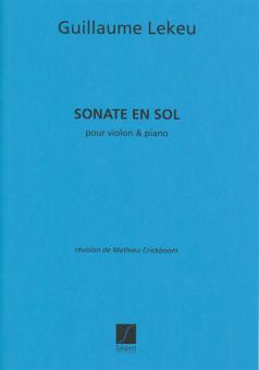 Sonate En Sol Majeur 