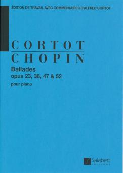 Ballades (Fr) (cortot) Op.23-38-47-52 