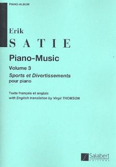 Piano-music, Vol. 3, Sports et Divertissements 