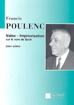 Valse-Improvisation Sur Le Nom De Bach pour Piano 