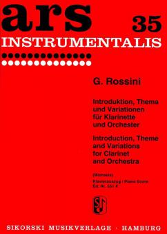 Introduktion, Thema und Variationen 