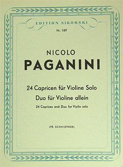 24 Capricen für Violine solo 