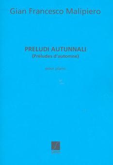 Preludi Autumnali Piano 