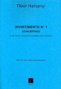 Divertimento Nr. 1 2 Violons/Piano Reduction 