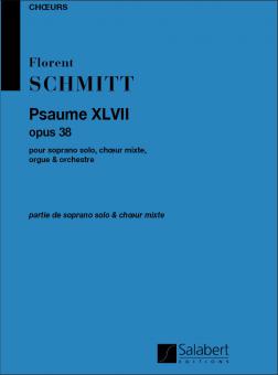 Psaume 47 Sop Choeur Orgue et Orch. Partie de Choeur 