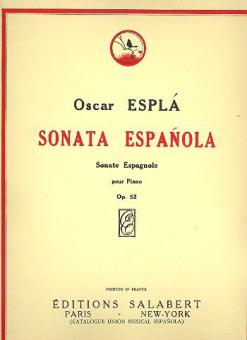 Sonata Espanola Op.33 