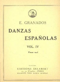 Danzas Espanolas Vol. 4 Piano 