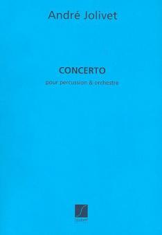 Concerto Pour Percussion Percussion et Orchestre P 